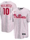 JT Realmuto Philadelphia Phillies Nike Home Replica Player Name Jersey - White