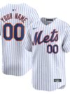 New York Mets Nike Youth Home Limited Custom Jersey - White