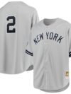 Derek Jeter New York Yankees Mitchell & Ness 1998 Cooperstown Collection Road Authentic Jersey - Gray