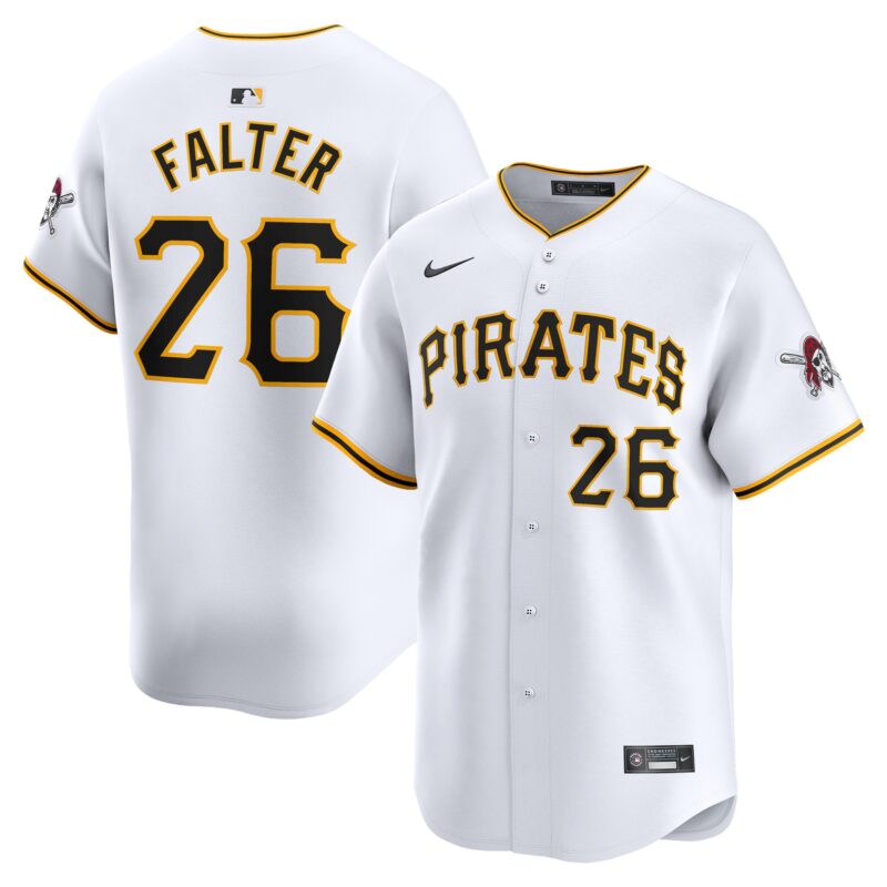 Bailey Falter Pittsburgh Pirates Nike Home Limited Player Jersey?? White