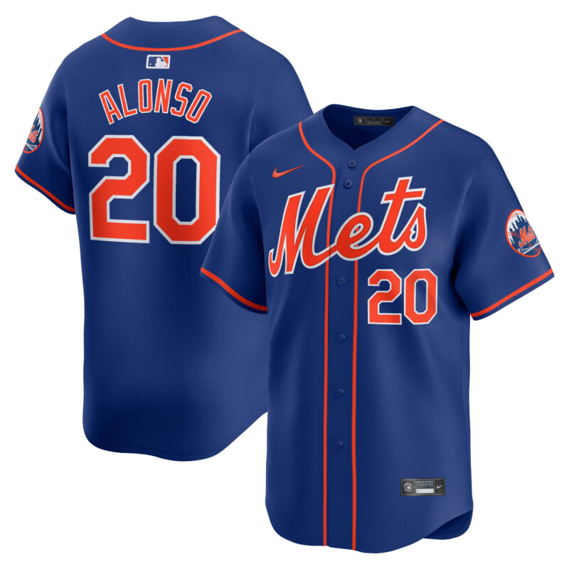 Pete Alonso New York Mets Nike Alternate Limited Player Jersey?? Royal