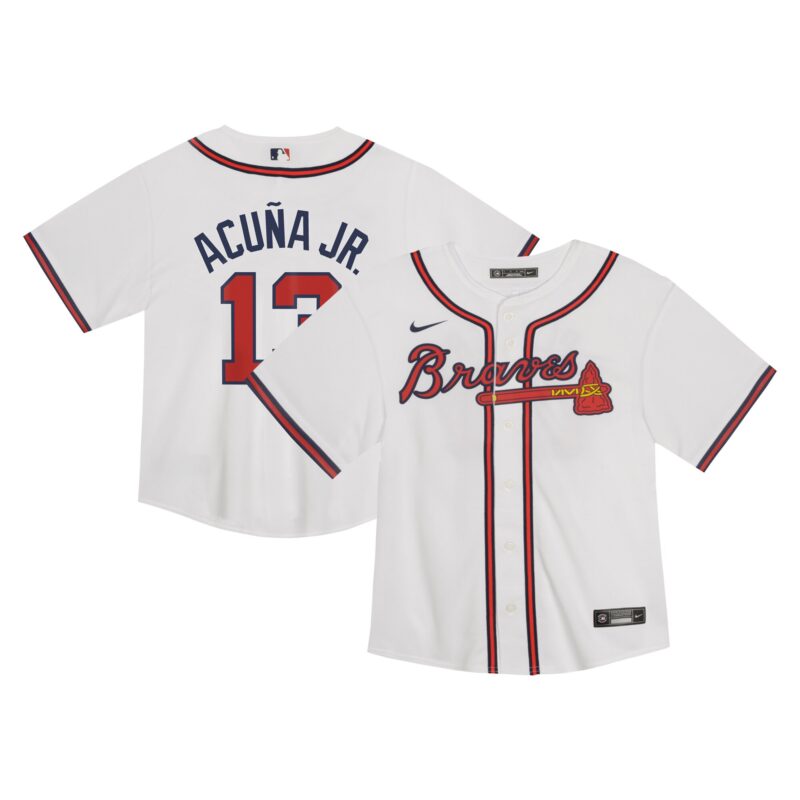 Ronald Acu?a Jr. Atlanta Braves Nike Infant Game Jersey - White