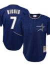 Craig Biggio Houston Astros Mitchell & Ness Youth Cooperstown Collection?Mesh Batting Practice Jersey - Navy