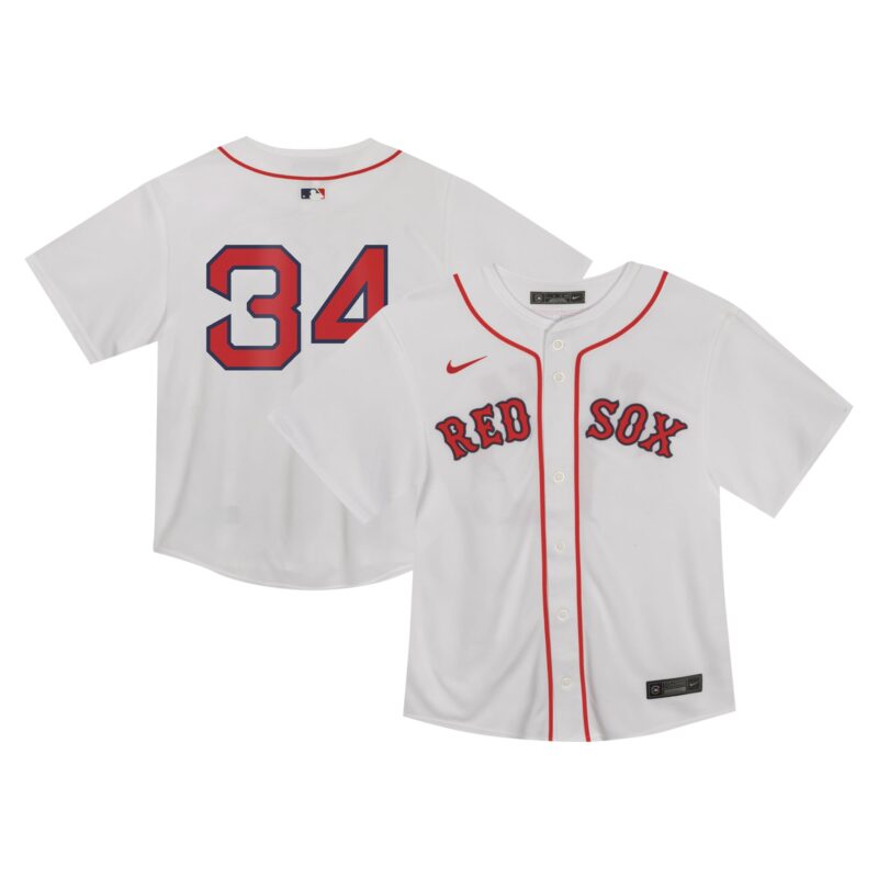David Ortiz Boston Red Sox Nike Toddler Game Jersey - White