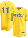 Rafael Devers Boston Red Sox Nike City Connect Limited Player Jersey - Gold