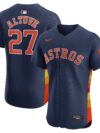 Jose Altuve Houston Astros Nike Alternate Elite Player Jersey - Navy