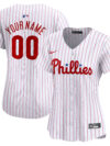 Philadelphia Phillies Nike Women's Home Limited Custom Jersey - White