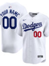 Los Angeles Dodgers Nike Home Limited Custom Jersey - White