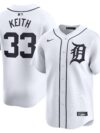 Colt Keith Detroit Tigers Nike Home Limited Player Jersey - White