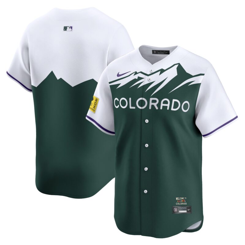 Colorado Rockies Nike City Connect Limited Jersey - Green