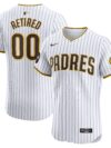 San Diego Padres Nike Home Elite Pick-A-Player Retired Roster Patch Jersey - White