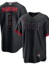 Joe Morgan Cincinnati Reds Nike City Connect Replica Player Jersey - Black