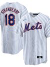 Darryl Strawberry New York Mets Nike Home Replica Player Jersey - White