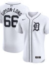 Sawyer Gipson-Long Detroit Tigers Nike Home Elite Player Jersey - White