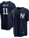 Anthony Volpe New York Yankees Nike Big & Tall Alternate Replica Player Jersey - Navy