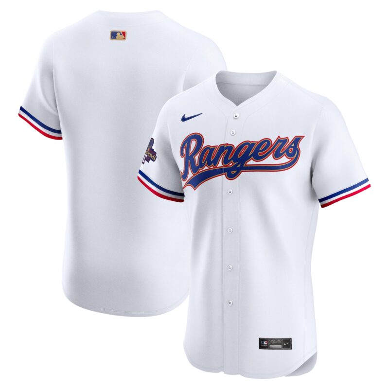 Texas Rangers Nike 2024 Gold Collection Elite Jersey?? White