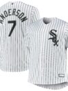 Tim Anderson Chicago White Sox Big & Tall Replica Player Jersey - White