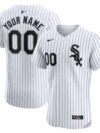 Chicago White Sox Nike Home Elite Custom Jersey - White