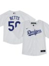 Mookie Betts Los Angeles Dodgers Nike Toddler Game Jersey - White