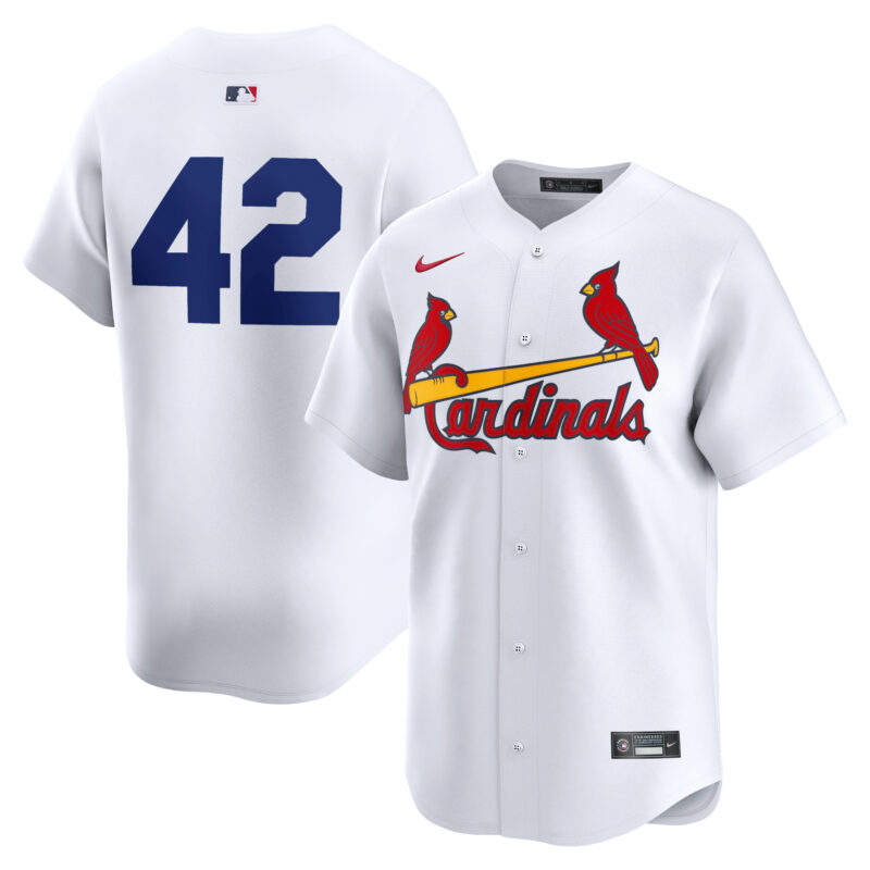 St. Louis Cardinals Nike 2024 Jackie Robinson Day Home Limited Jersey?? White
