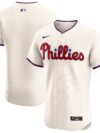 Philadelphia Phillies Nike Alternate Elite Jersey - Cream