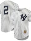 Derek Jeter New York Yankees Mitchell & Ness 1997 Cooperstown Collection Authentic Jersey - White
