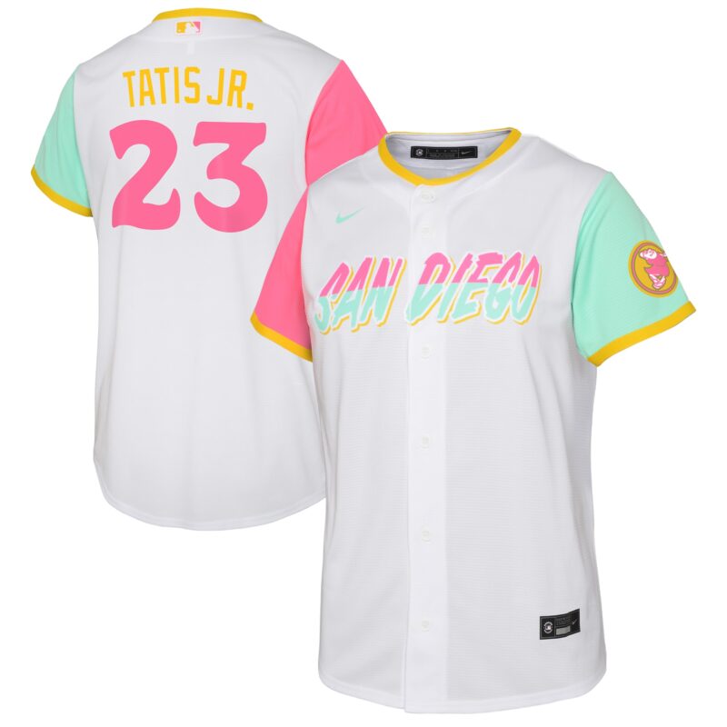 Fernando Tatis Jr. San Diego Padres Nike Toddler City Connect Replica Player Jersey - White