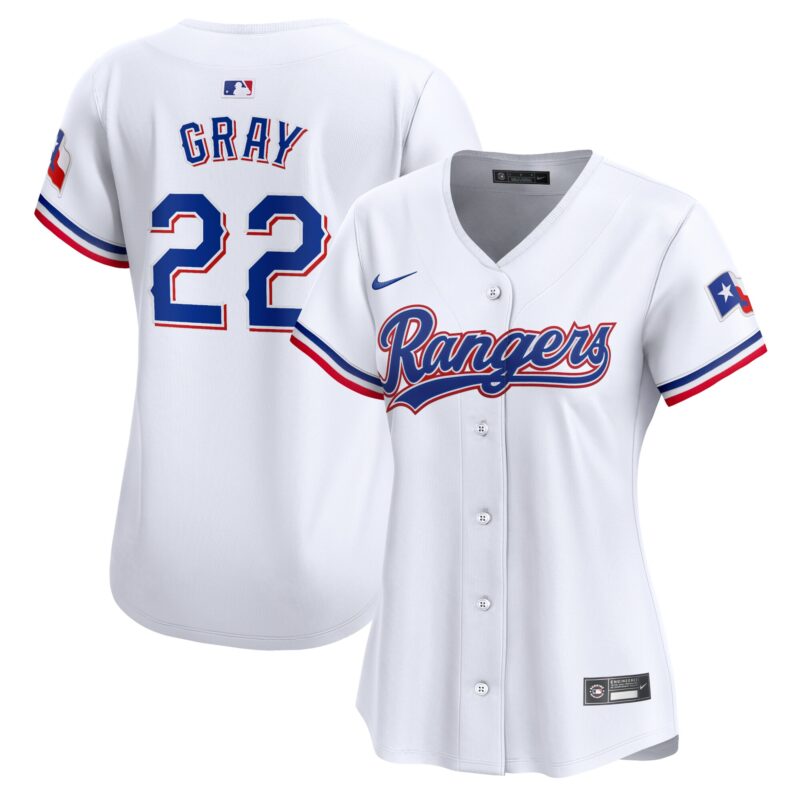 Jon Gray Texas Rangers Nike Women's Home Limited Player Jersey - White