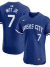 Bobby Witt Jr. Kansas City Royals Nike Alternate Elite Player Jersey - Royal