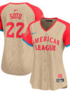 Juan Soto American League Nike Women's 2024 MLB All-Star Game Limited Player Jersey - Cream