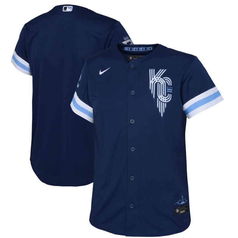 Kansas City Royals Nike Preschool City Connect Replica Jersey - Navy
