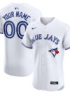 Toronto Blue Jays Nike Home Elite Custom Jersey - White