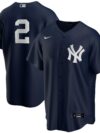 Derek Jeter New York Yankees Nike Alternate Replica Player Jersey - Navy