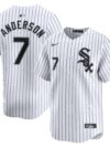Tim Anderson Chicago White Sox Nike Home Limited Player Jersey - White