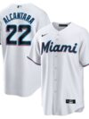 Sandy Alcantara Miami Marlins Nike Replica Player Jersey - White