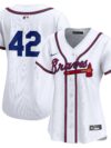Atlanta Braves Nike Women's 2024 Jackie Robinson Day Home Limited Jersey?? White