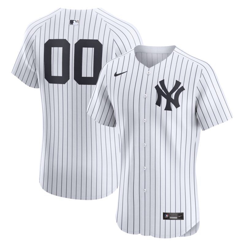 New York Yankees Nike Home Elite Pick-A-Player Retired Roster Jersey - White
