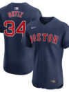 David Ortiz Boston Red Sox Nike Alternate Elite Player Jersey - Navy