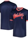 Boston Red Sox Stitches Cooperstown Collection Team Jersey - Navy