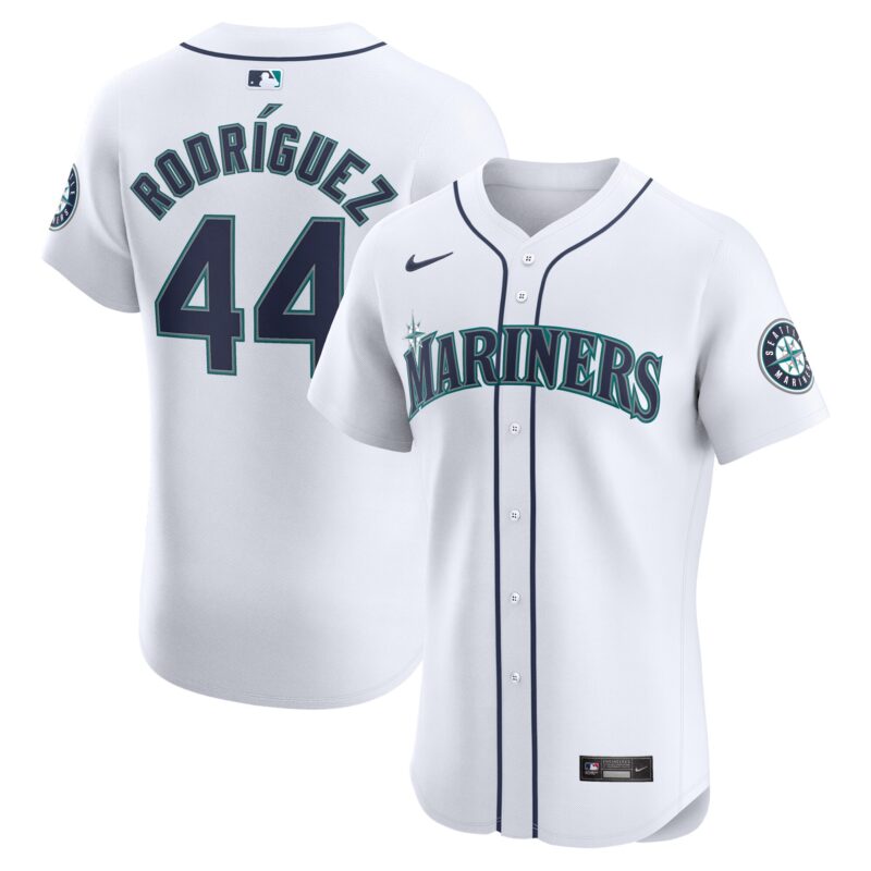 Julio Rodr?guez Seattle Mariners Nike Home Elite Player Jersey - White