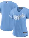 Kansas City Royals Nike Women's Alternate Replica Team Logo Jersey - Light Blue