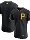 Pittsburgh Pirates Nike Alternate Vapor Premier Elite Patch Jersey - Black