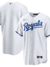 Kansas City Royals Nike Home Blank Replica Jersey - White