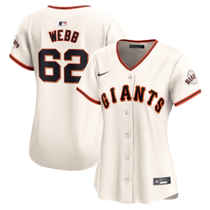 Logan Webb San Francisco Giants Nike Women's Home Limited Player Jersey - Cream