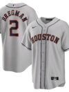 Alex Bregman Houston Astros Nike Road Replica Player Name Jersey - Gray