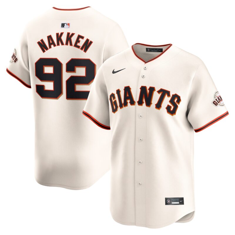 Alyssa Nakken San Francisco Giants Nike Home Limited Player Jersey?? Cream