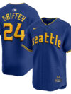 Ken Griffey Jr. Seattle Mariners Nike City Connect Retired Player Jersey - Royal