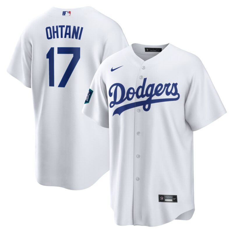 Shohei Ohtani Los Angeles Dodgers Nike 2024 MLB World Tour Seoul Series Home Replica Player Jersey - White