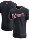 Washington Nationals Nike Alternate Vapor Premier Elite Patch Jersey - Navy