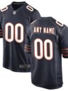 Chicago Bears Nike Custom Game Jersey - Navy